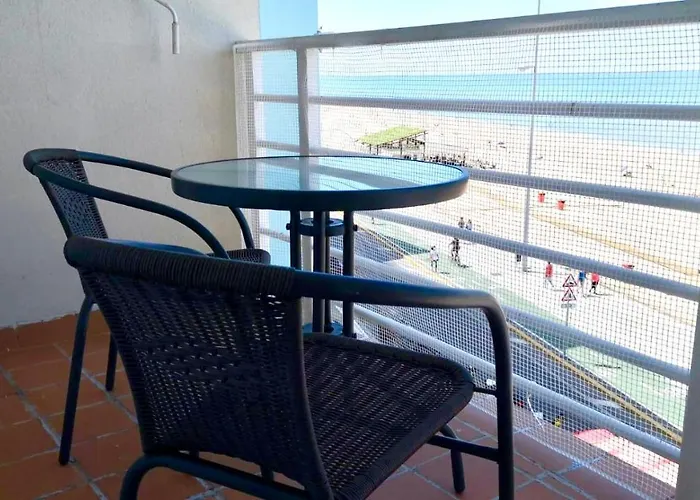 Gatu Vista Infinita 1ªlinea Mar Wifi, Aire Acc, Terraza Con Vistas * Кадис