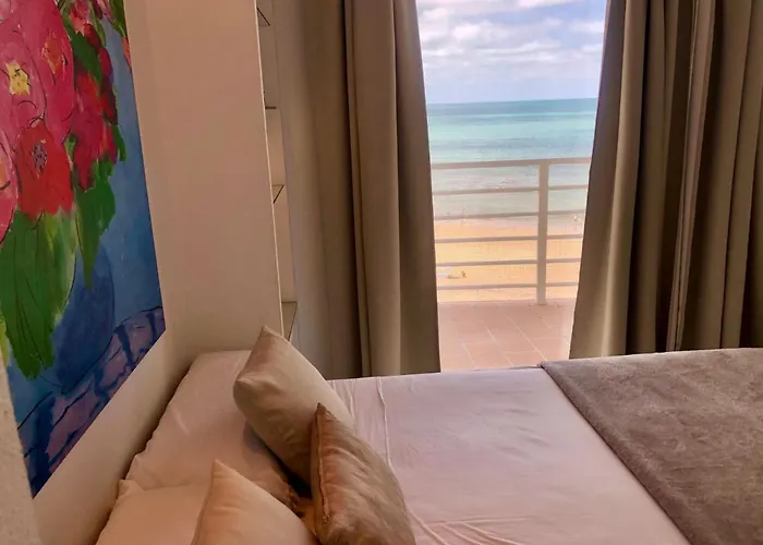 Gatu Vista Infinita 1ªlinea Mar Wifi, Aire Acc, Terraza Con Vistas * Кадис