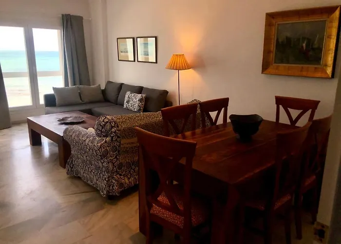 Gatu Vista Infinita 1ªlinea Mar Wifi, Aire Acc, Terraza Con Vistas * Кадис