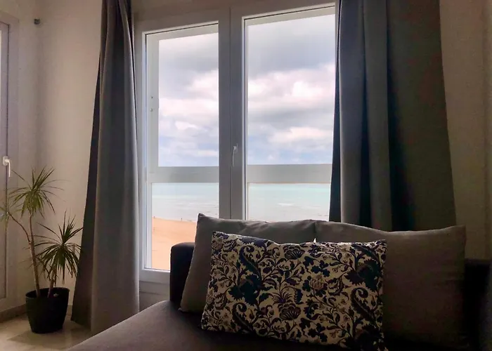 Gatu Vista Infinita 1ªlinea Mar Wifi, Aire Acc, Terraza Con Vistas * Кадис