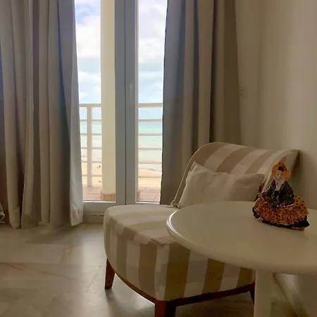 Gatu Vista Infinita 1ªlinea Mar Wifi, Aire Acc, Terraza Con Vistas 公寓 加的斯