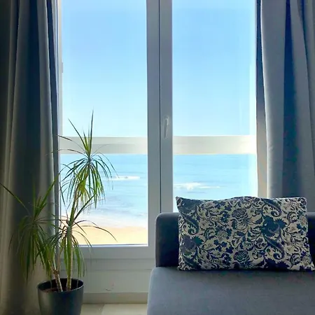 아파트 Gatu Vista Infinita 1ªlinea Playa, Vistas Al Mar Parking Opcional 카디스