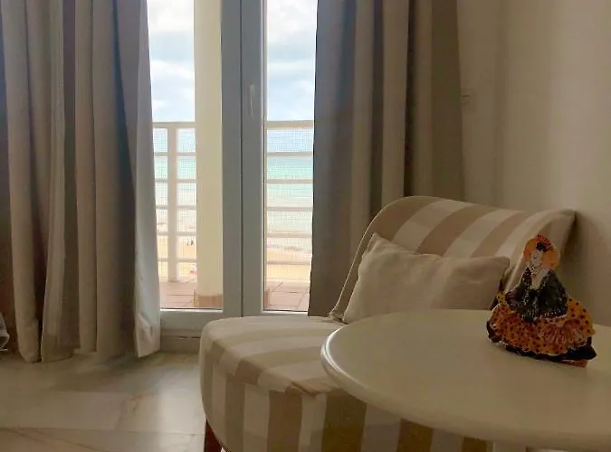 Gatu Vista Infinita 1ªlinea Mar Wifi, Aire Acc, Terraza Con Vistas Lägenhet Cádiz