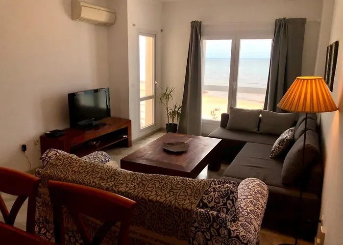 Apartmán Gatu Vista Infinita 1ªlinea Mar Wifi, Aire Acc, Terraza Con Vistas Cádiz