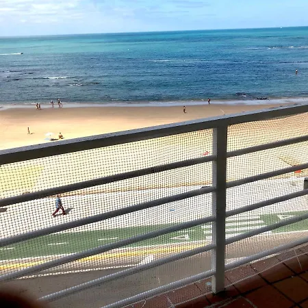 Gatu Vista Infinita 1ªlinea Mar Wifi, Aire Acc, Terraza Con Vistas Apartment Cádiz